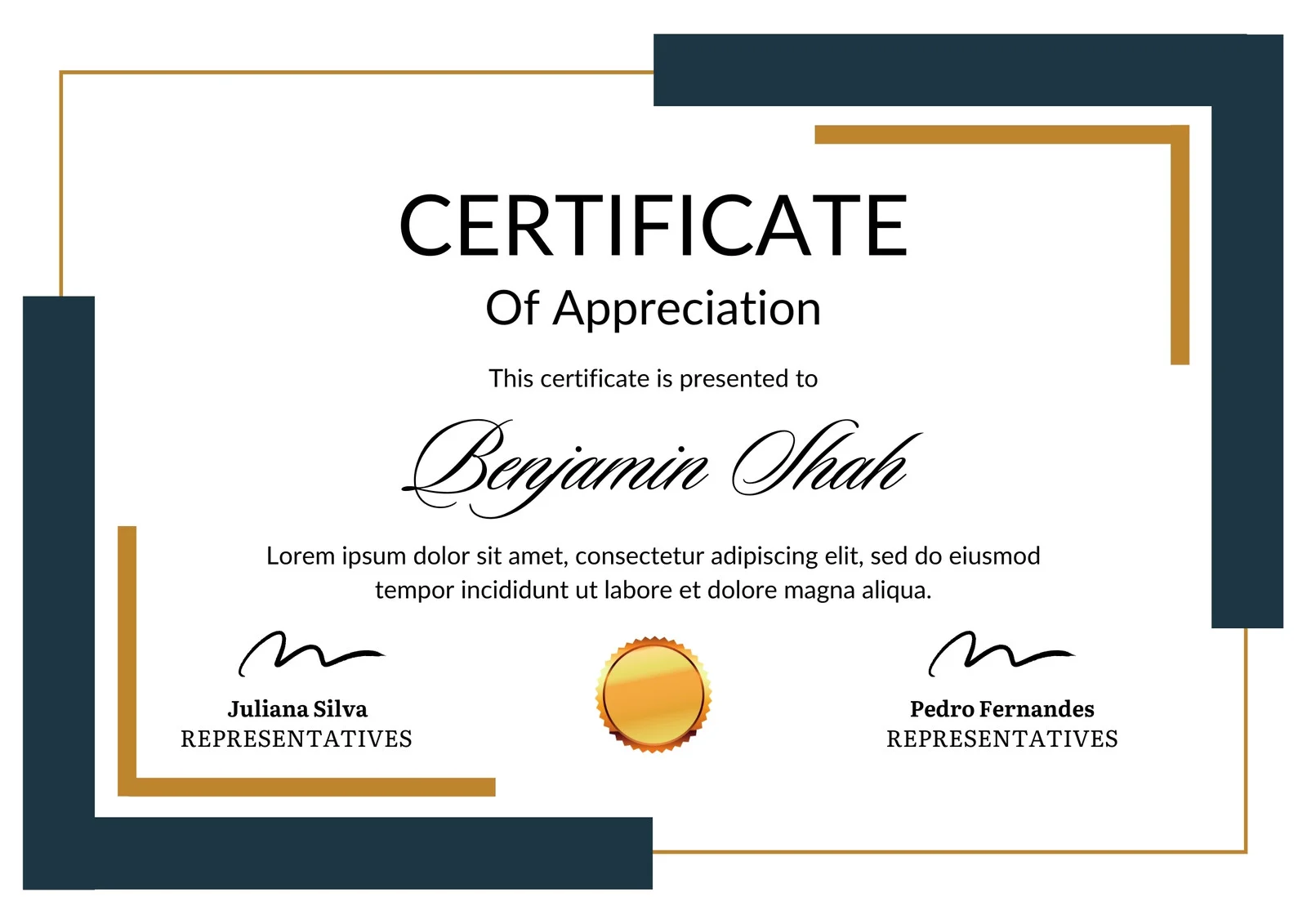 Certificate 1