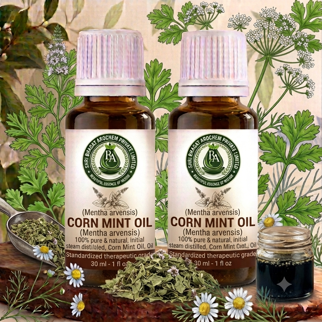 Corn mint oil
