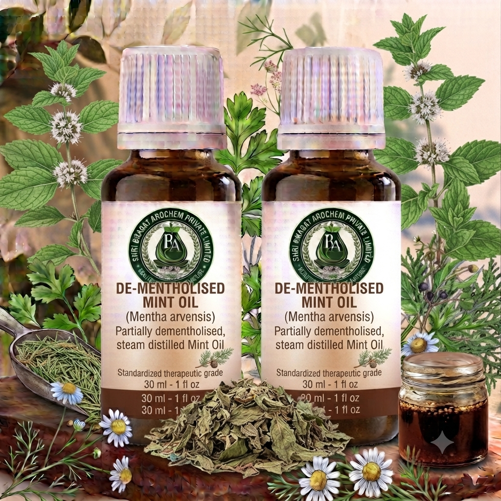 De mentholised mint oil