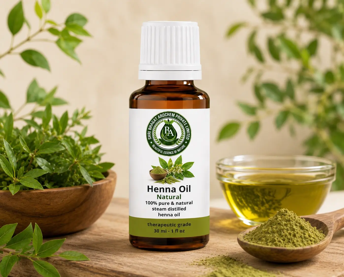 Henna oil