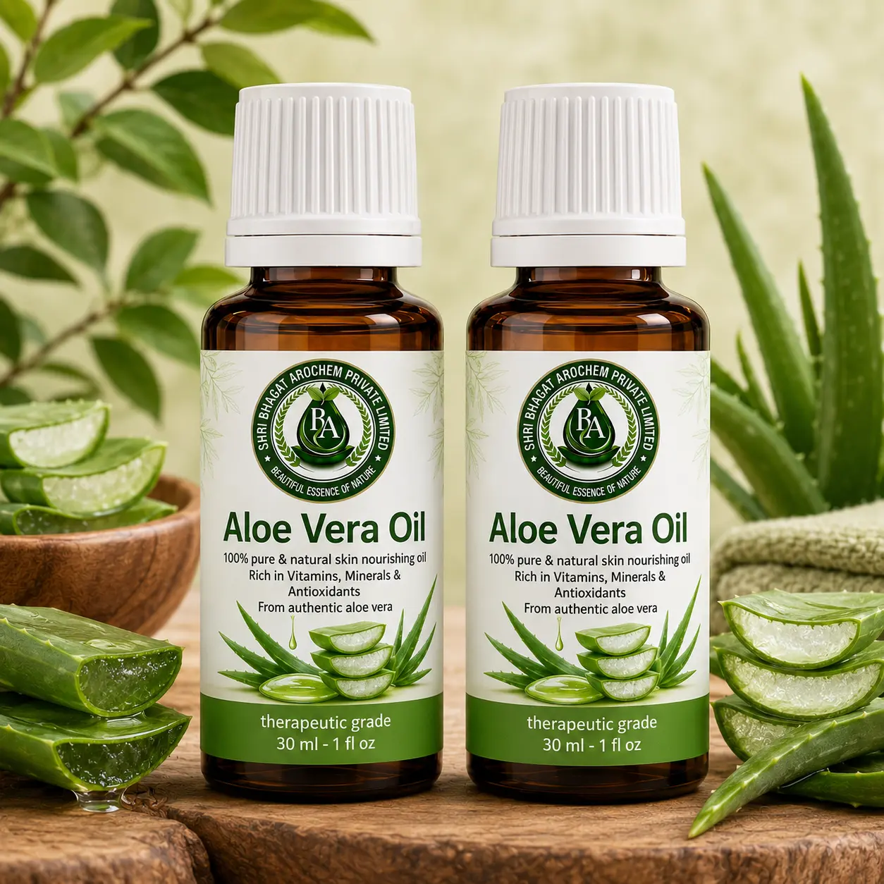Aloe vera oil