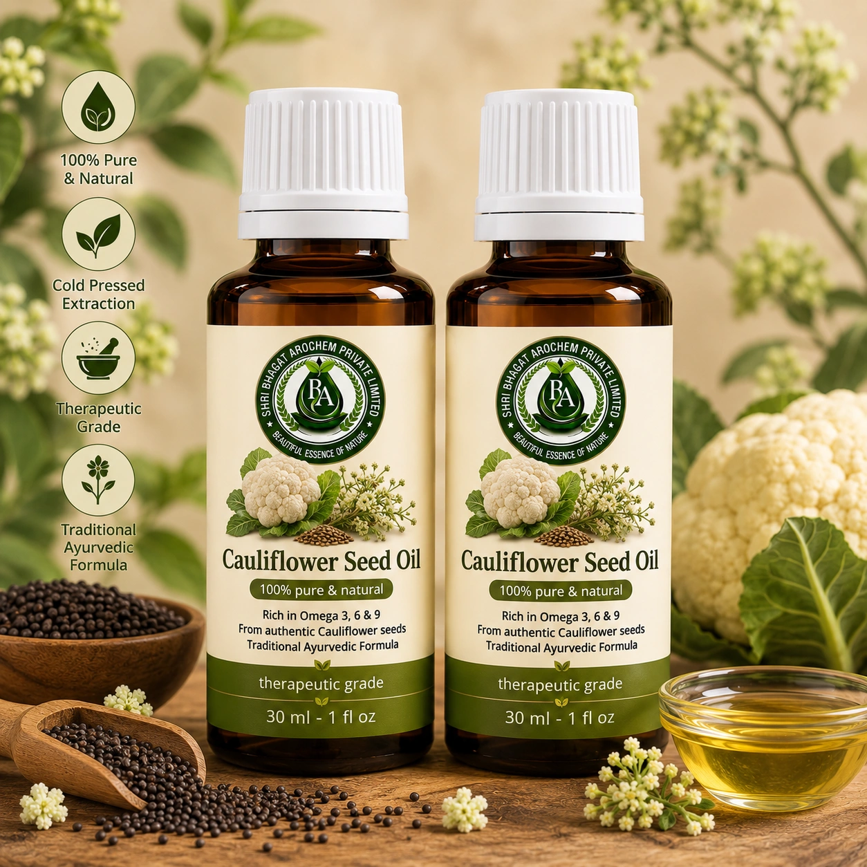 Cauliflower seed Oil