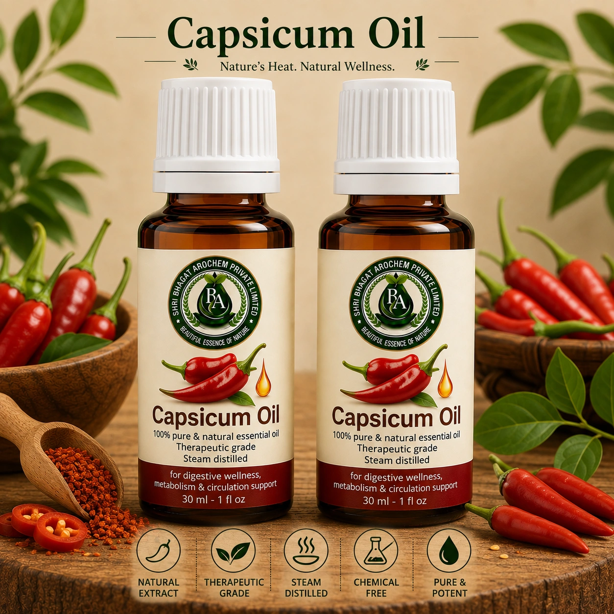 Capsicum oil