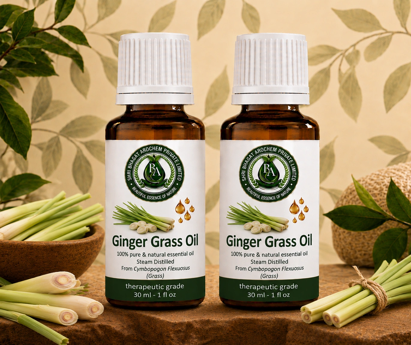 Ginger grass oil