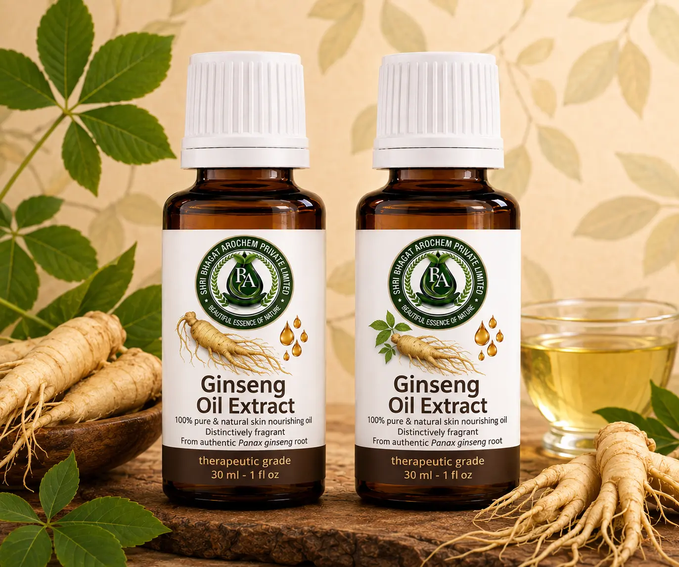 Ginseng oil extract