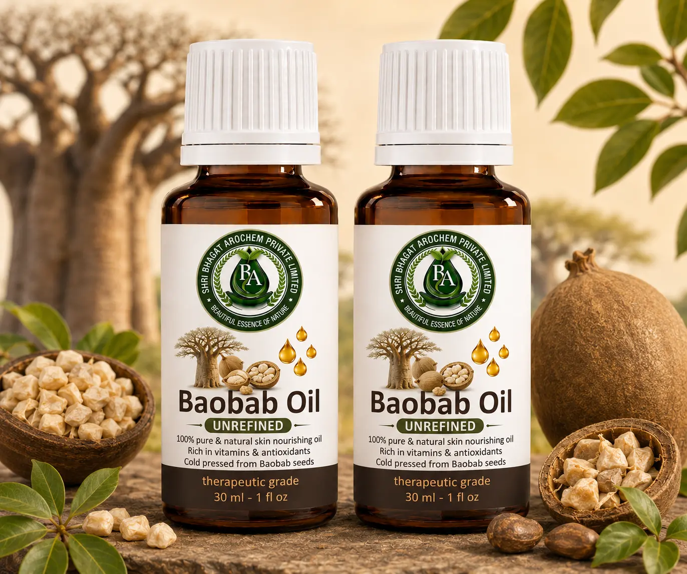 Baobab oil unrefined