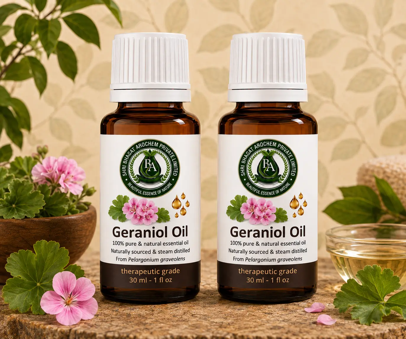 Geraniol oil