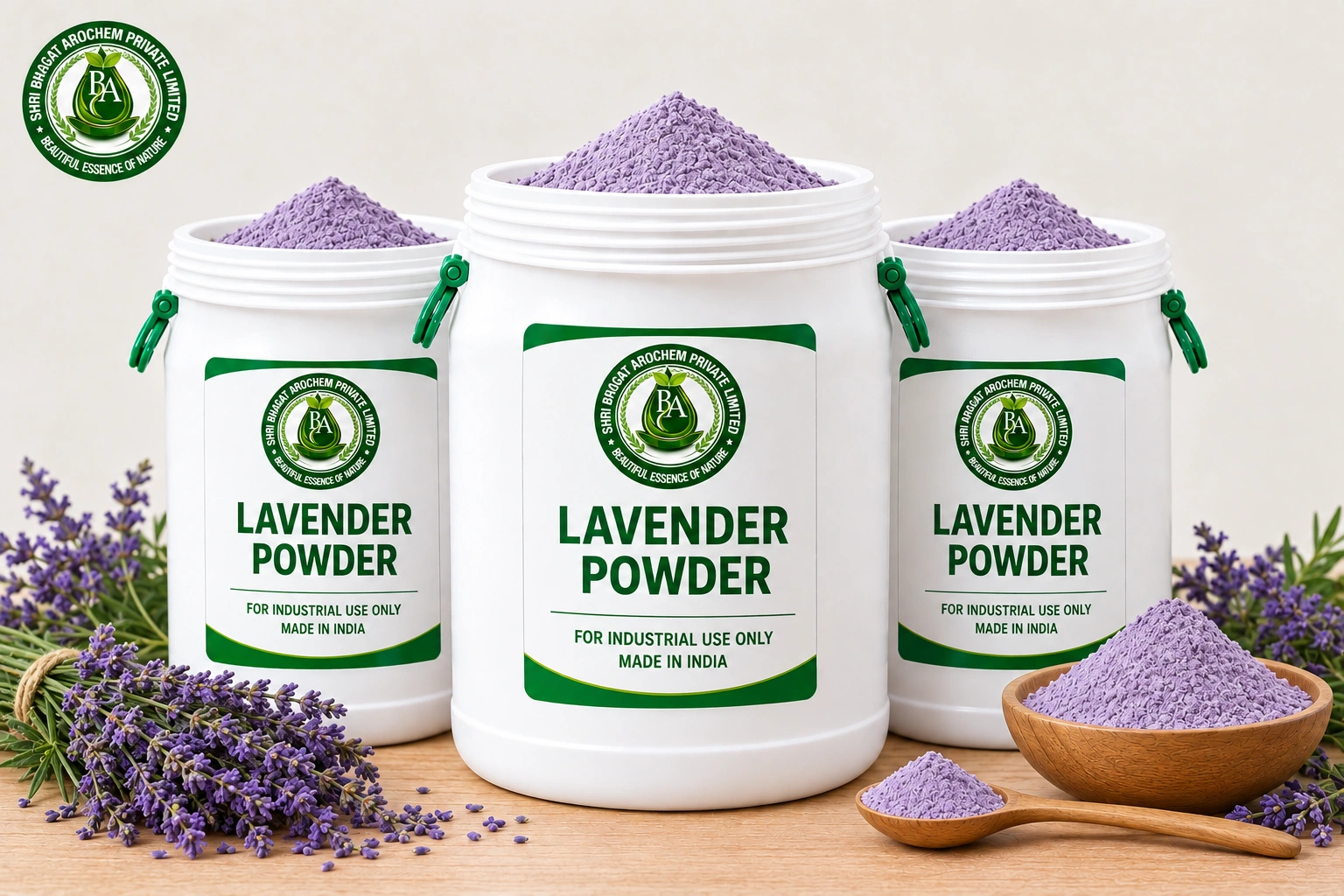Lavender powder
