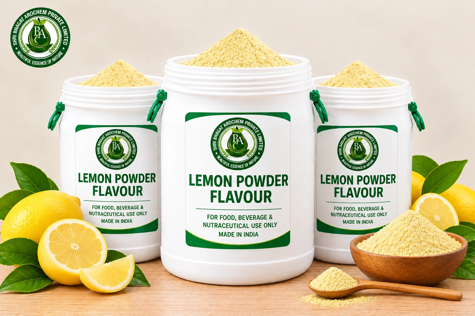 Lemon powder flavour