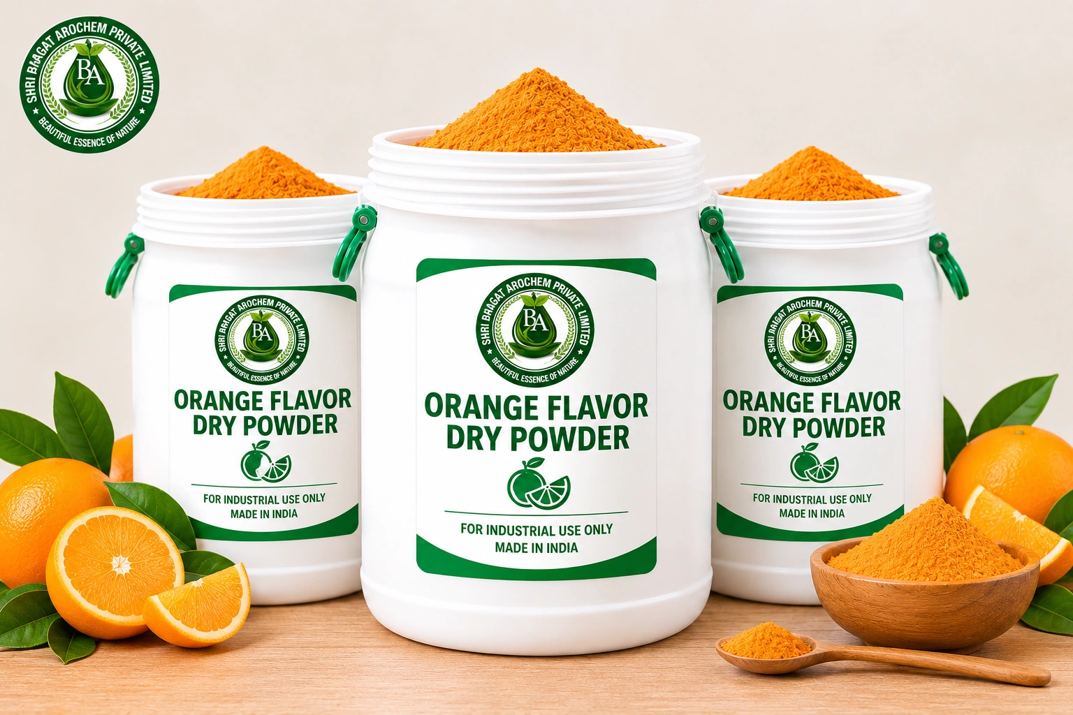 Orange flavor Dry Powder